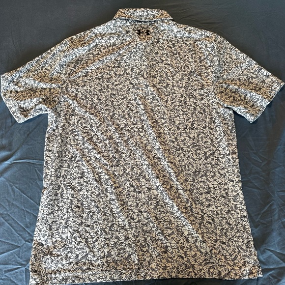Under Armour Men's‎ Golf Patterned Polo Shirt - Picture 2 of 3